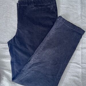 J. Jill Women's Straight Leg Pants - Dark Blue
